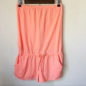 H&M Label of Graded Goods Bright Orange Romper S